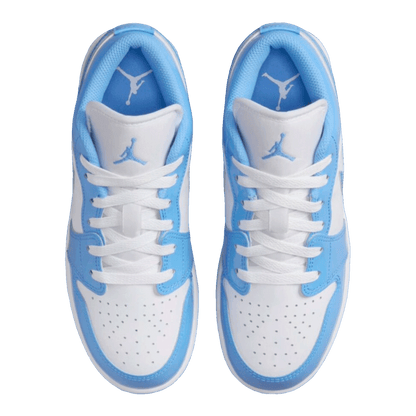 Nike Air Jordan 1 Low SE Legend Blue Patent (GS) Oben