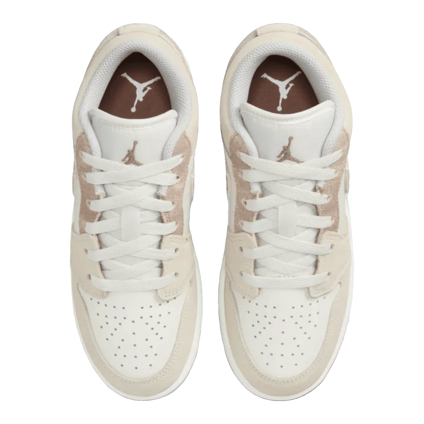 Nike Air Jordan 1 Low SE Legend Light Brown (GS) Oben