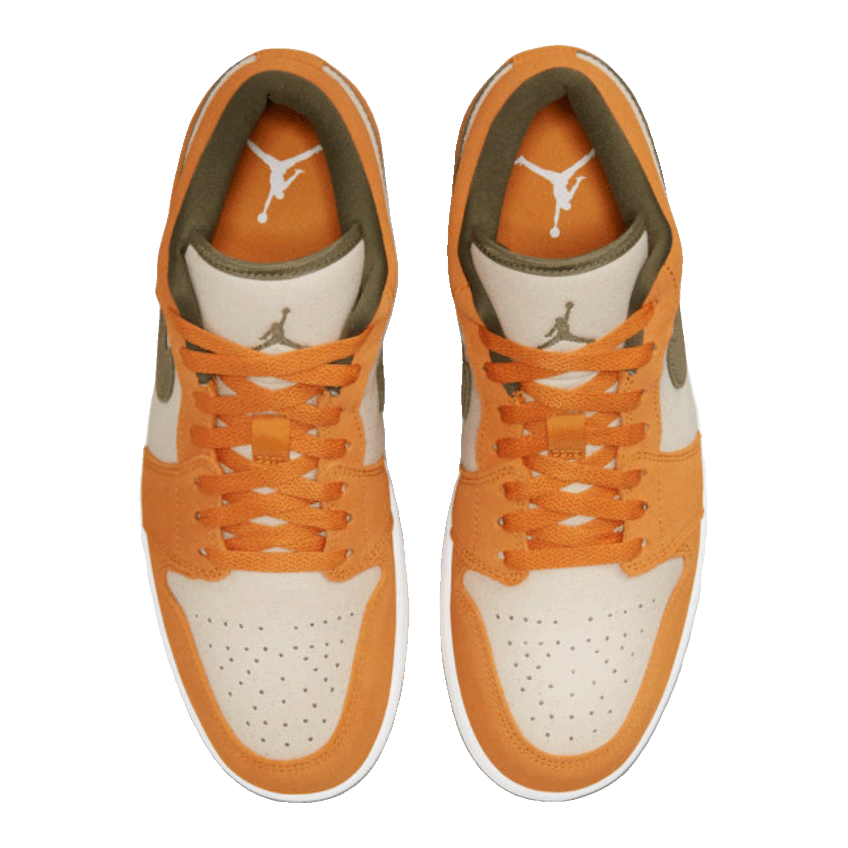 Nike Air Jordan 1 Low SE Light Curry Oben