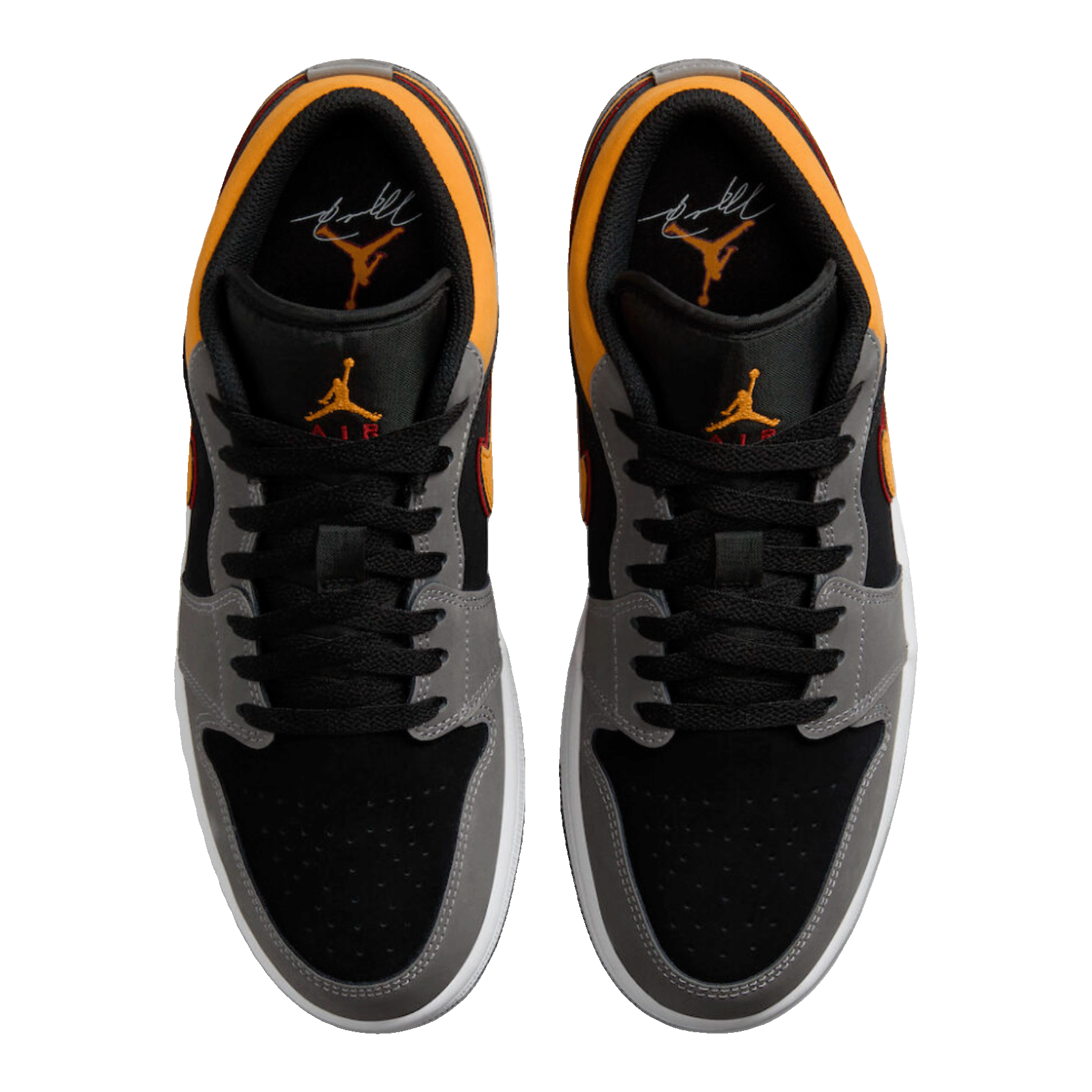 Nike Air Jordan 1 Low SE Light Graphite Vivid Orange Oben