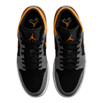 Nike Air Jordan 1 Low SE Light Graphite Vivid Orange Oben