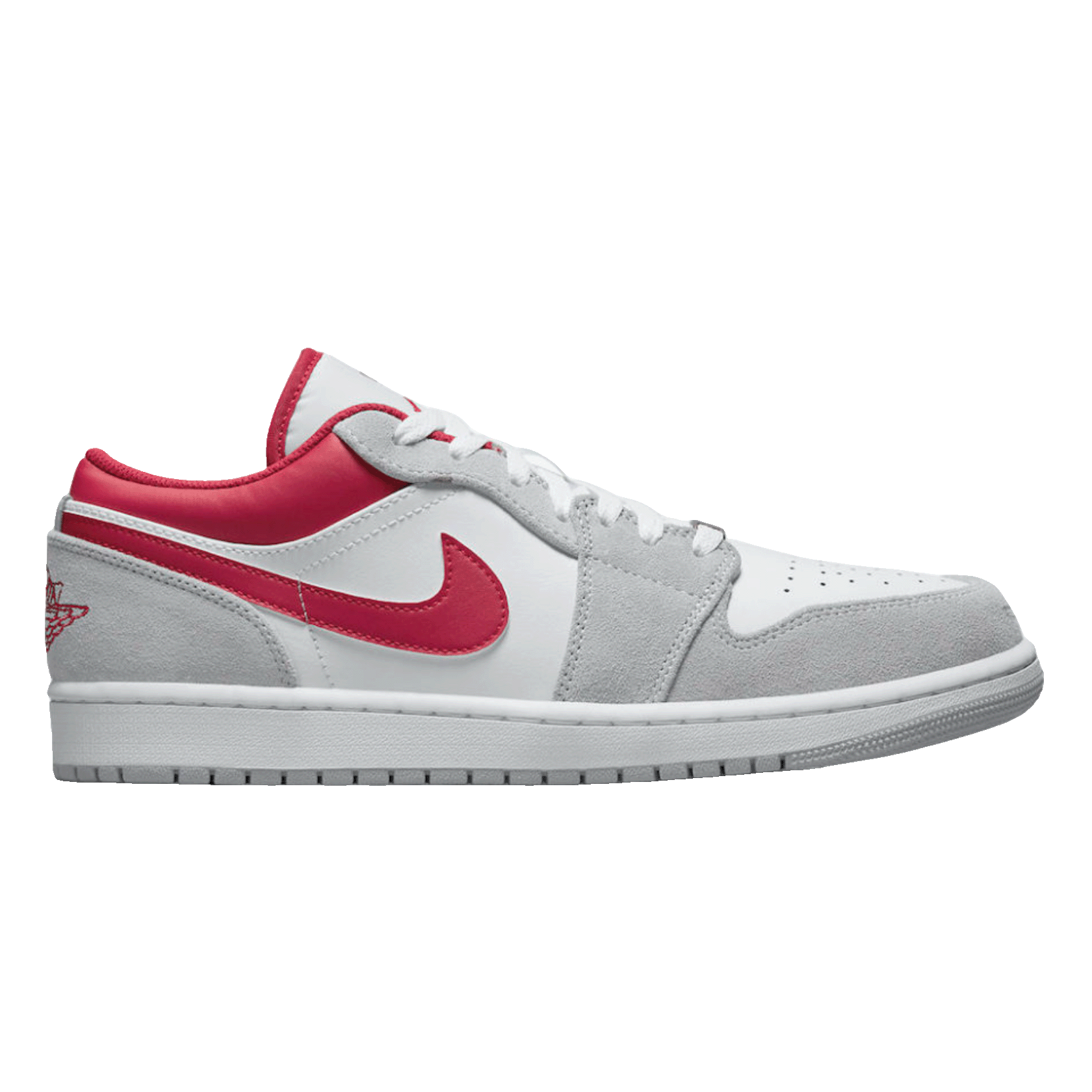 Nike Air Jordan 1 Low SE Light Smoke Grey Gym Red