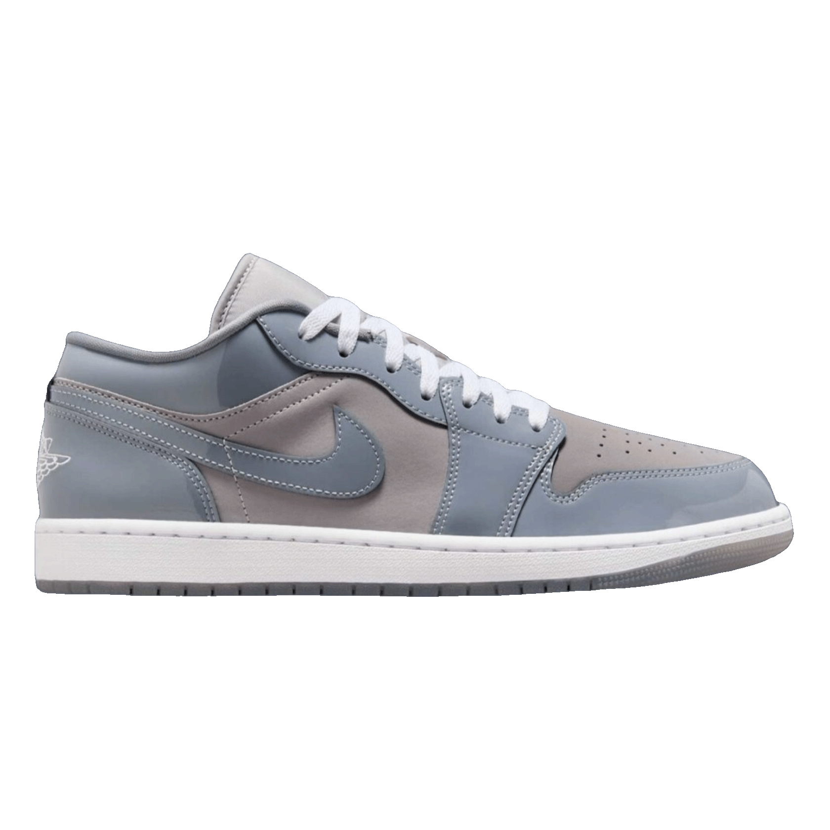 Nike Air Jordan 1 Low SE Medium Grey Cool Grey White (GS)
