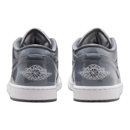 Nike Air Jordan 1 Low SE Medium Grey Cool Grey White (GS) Back