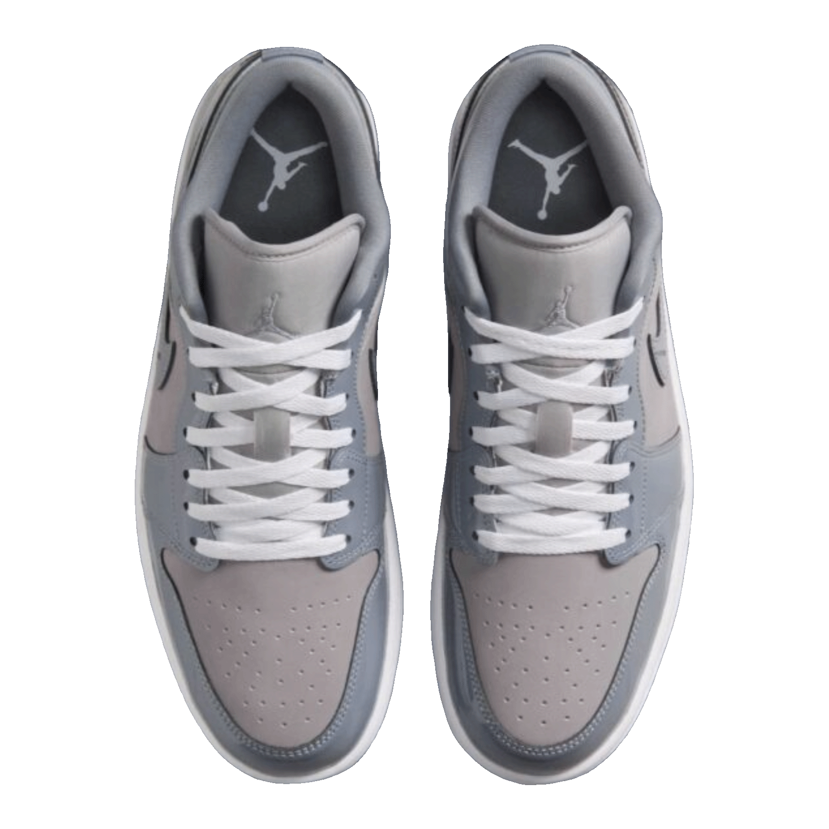 Nike Air Jordan 1 Low SE Medium Grey Cool Grey White (GS) Oben