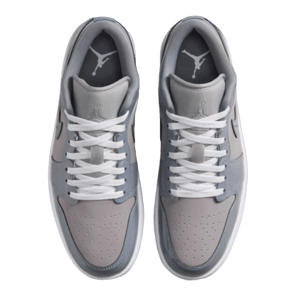 Nike Air Jordan 1 Low SE Medium Grey Cool Grey White (GS) Oben