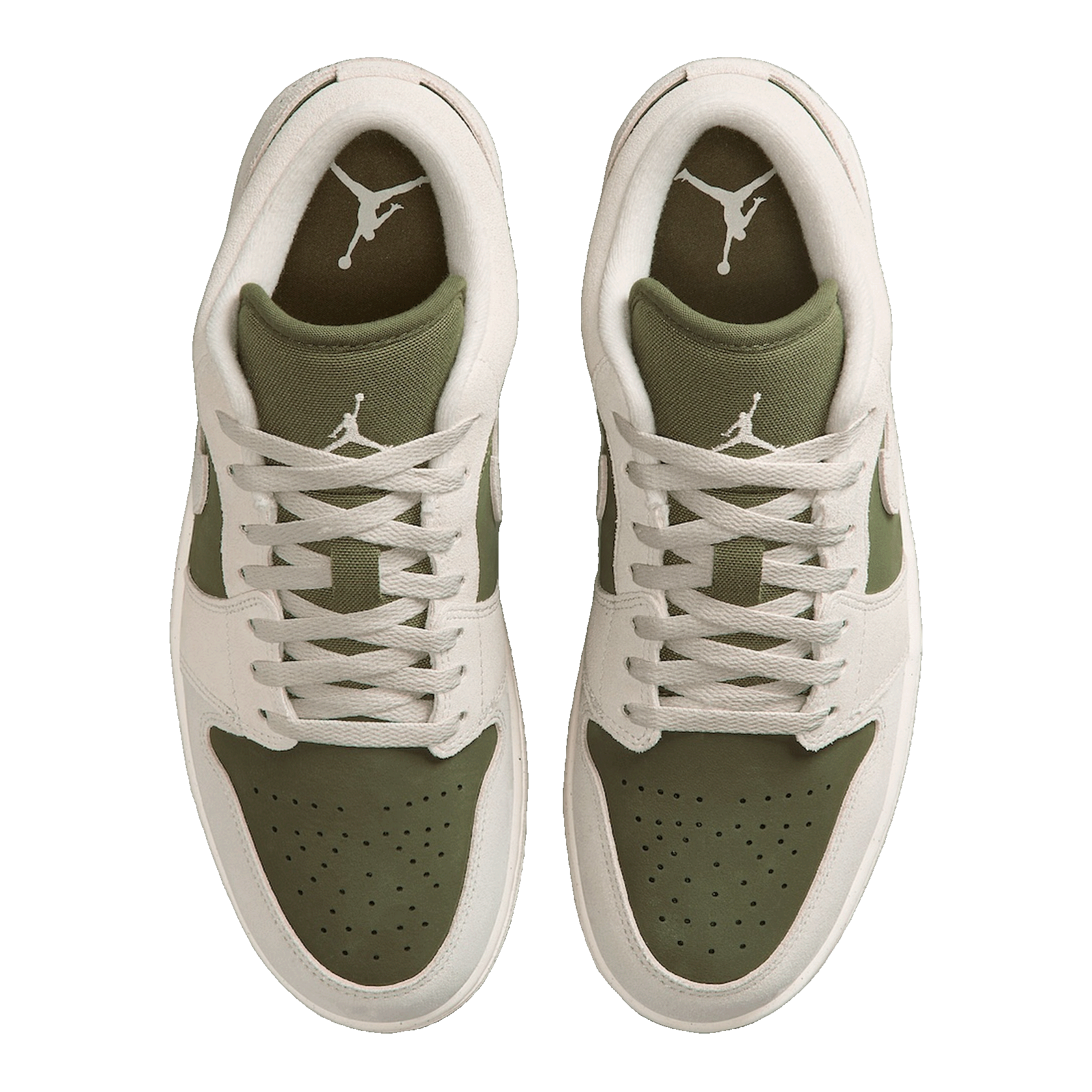Nike Air Jordan 1 Low SE Medium Olive Sail Oben