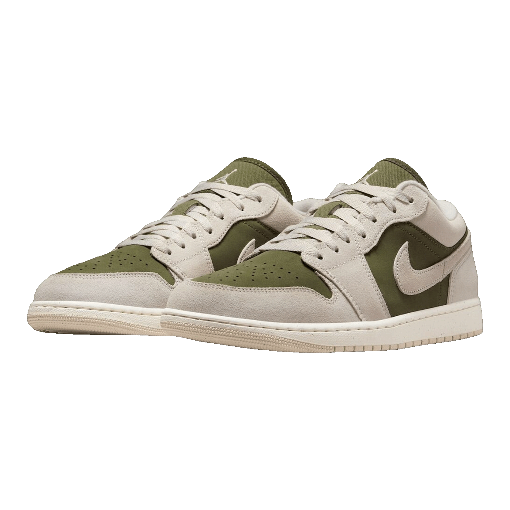 Nike Air Jordan 1 Low SE Medium Olive Sail Side