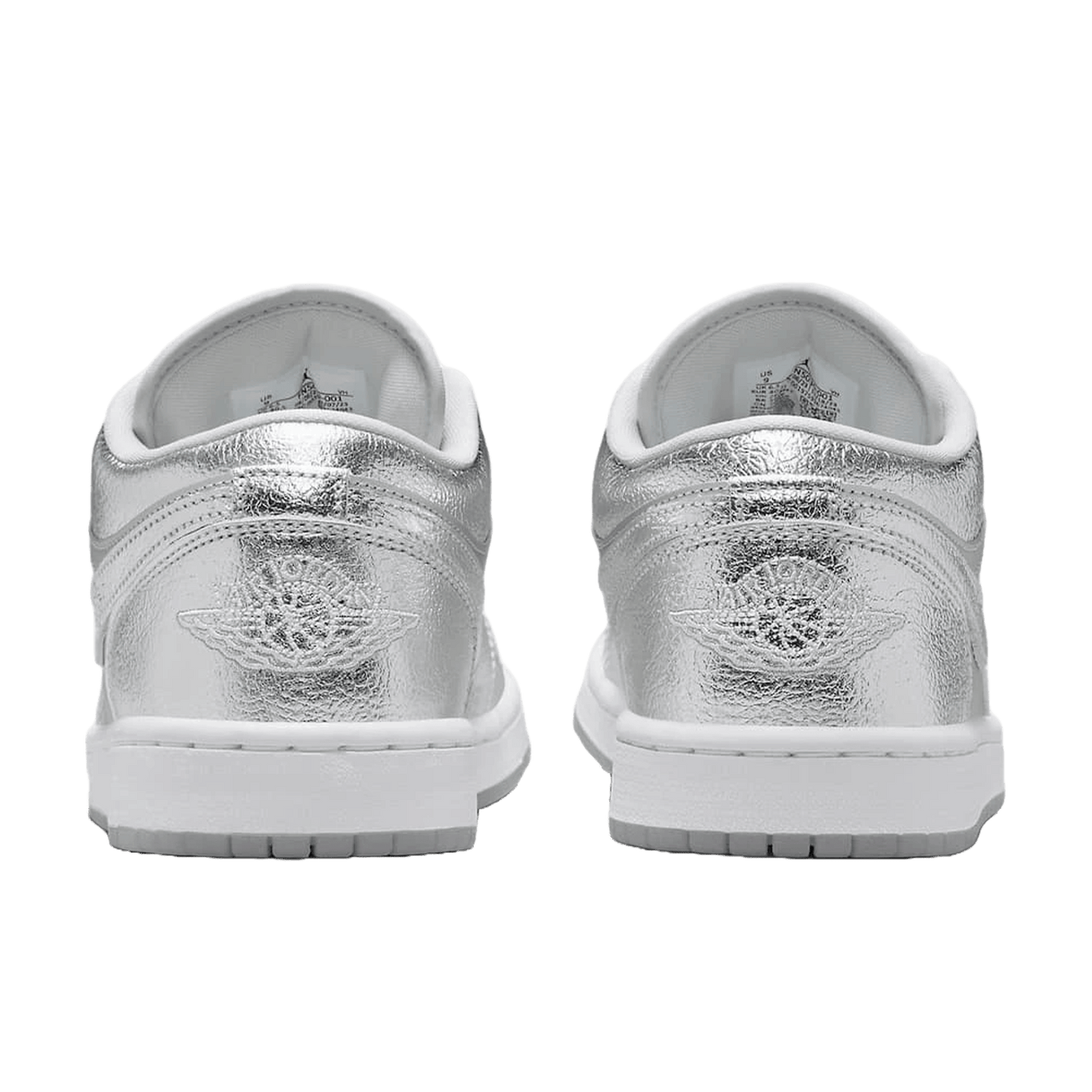 Nike Air Jordan 1 Low SE Metallic Silver (W) Back
