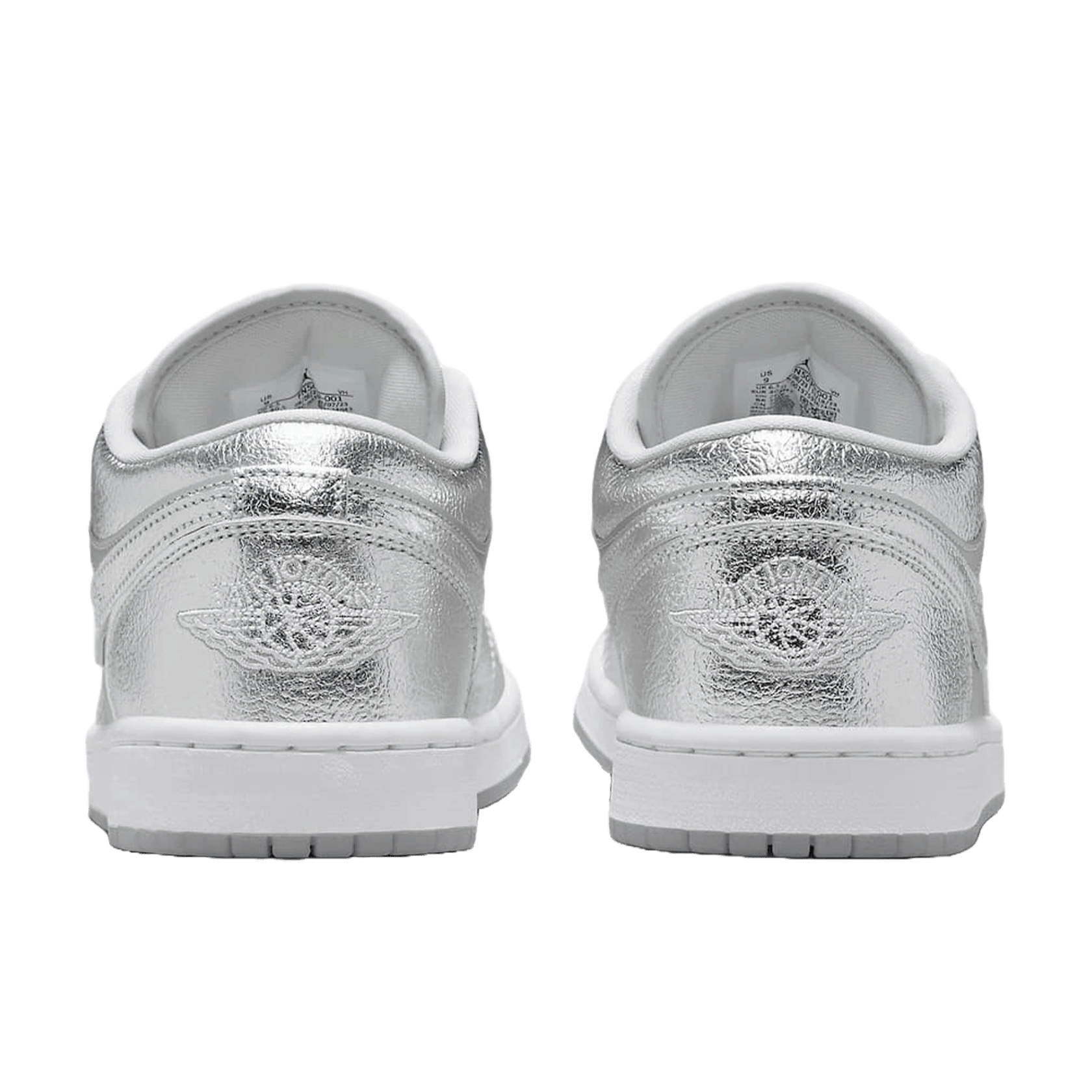 Nike Air Jordan 1 Low SE Metallic Silver (W) Back