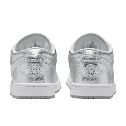 Nike Air Jordan 1 Low SE Metallic Silver (W) Back