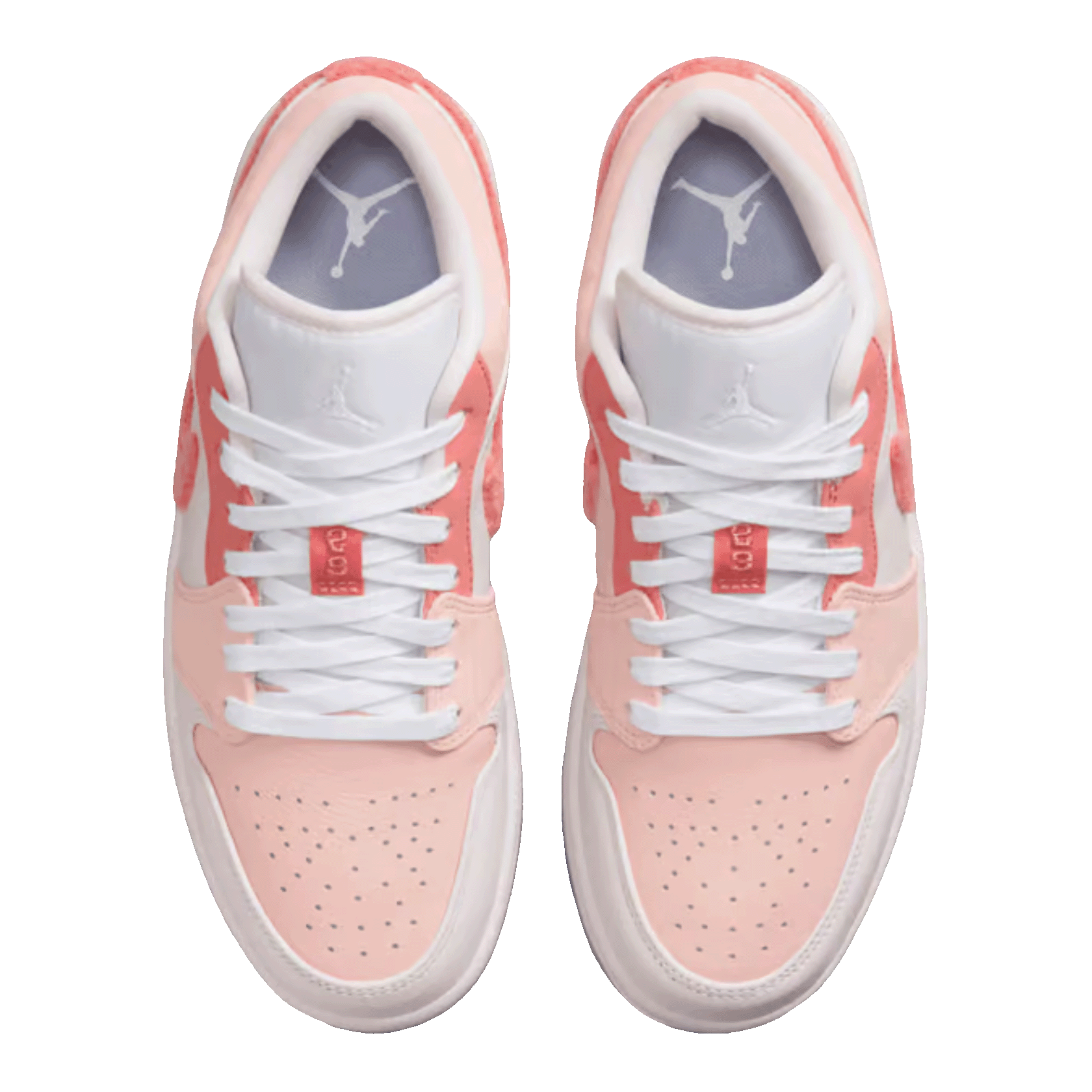 Nike Air Jordan 1 Low SE Mighty Swooshers Pink (W) Oben