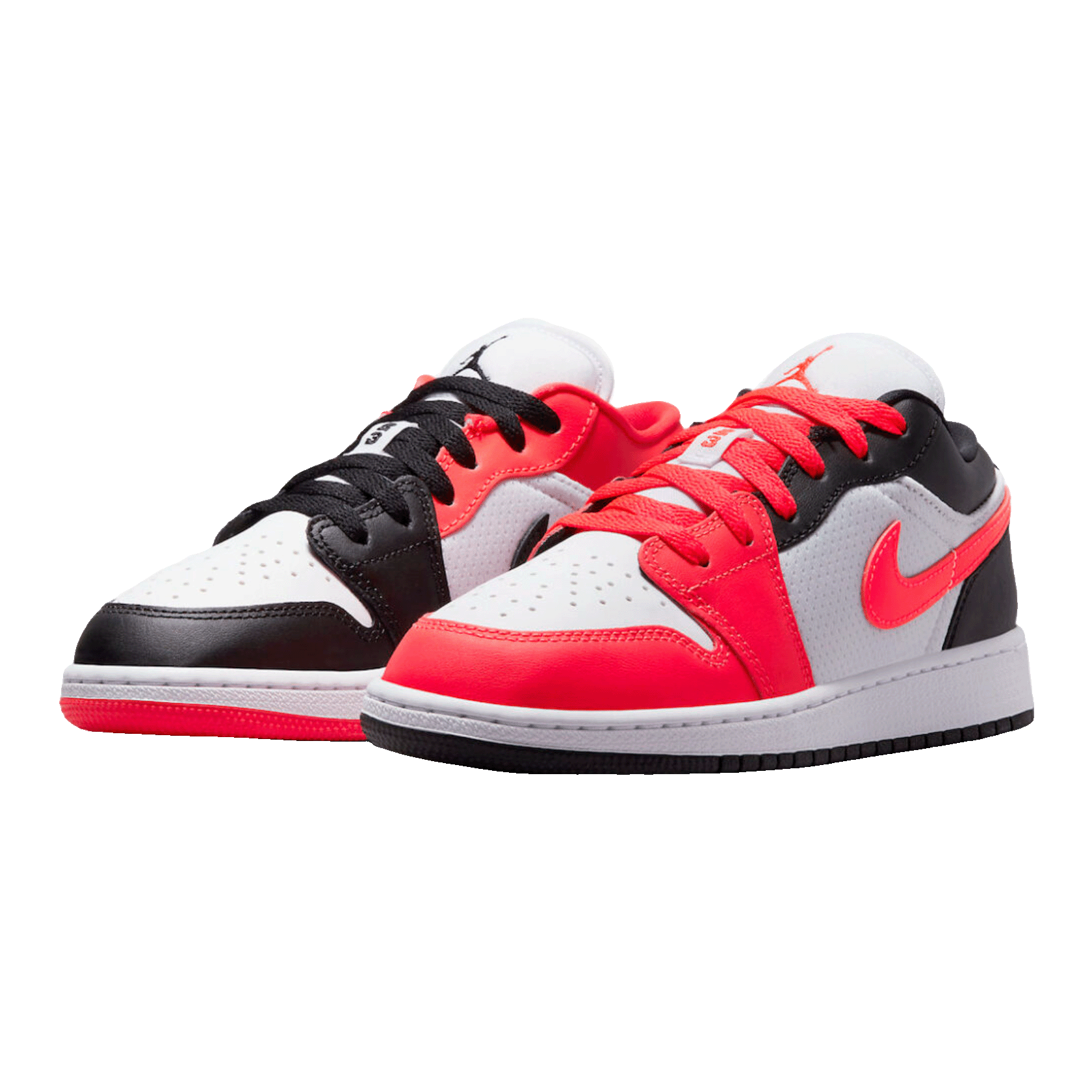 Nike Air Jordan 1 Low SE Mismatched Infrared (GS) Side