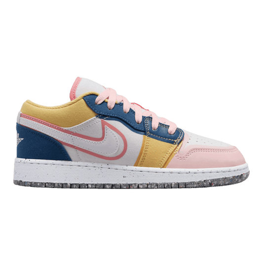 Nike Air Jordan 1 Low SE Multi Canvas (GS)