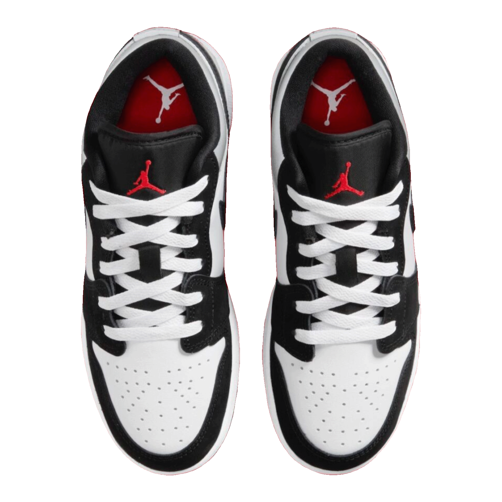Nike Air Jordan 1 Low SE Panda Toe (GS) Oben