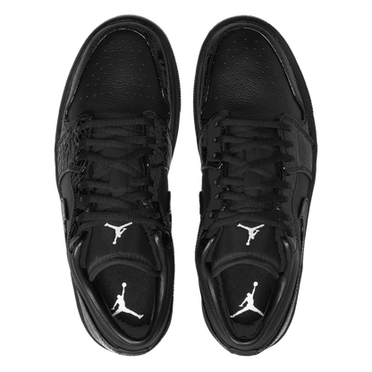 Nike Air Jordan 1 Low SE Patent Elephant Black (W) Oben