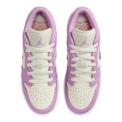 Nike Air Jordan 1 Low SE Peanut Butter & Jelly (GS) Oben