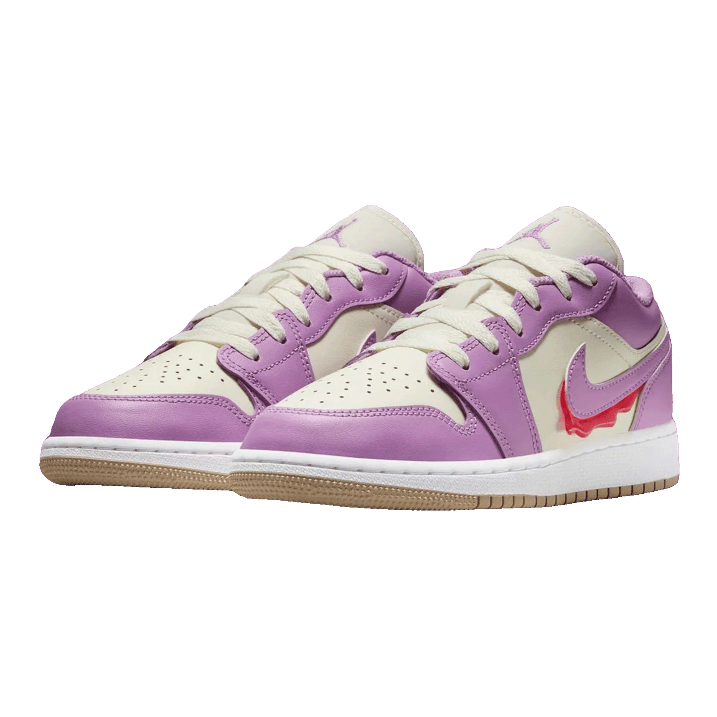 Nike Air Jordan 1 Low SE Peanut Butter & Jelly (GS) Side
