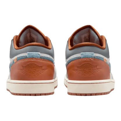 Nike Air Jordan 1 Low SE Phantom Repaired Denim Swoosh Back FZ5042-041