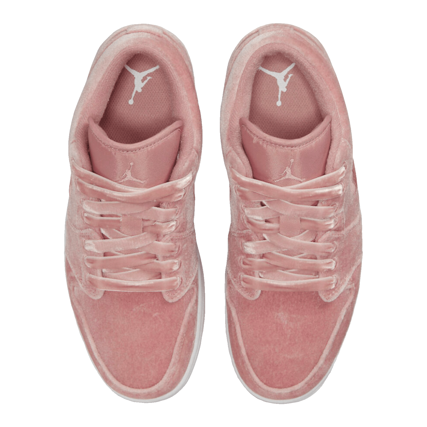 Nike Air Jordan 1 Low SE Pink Velvet (W) Oben