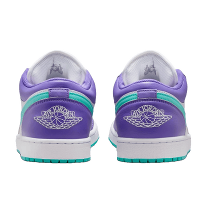 Nike Air Jordan 1 Low SE Psychic Purple Hyper Jade Back