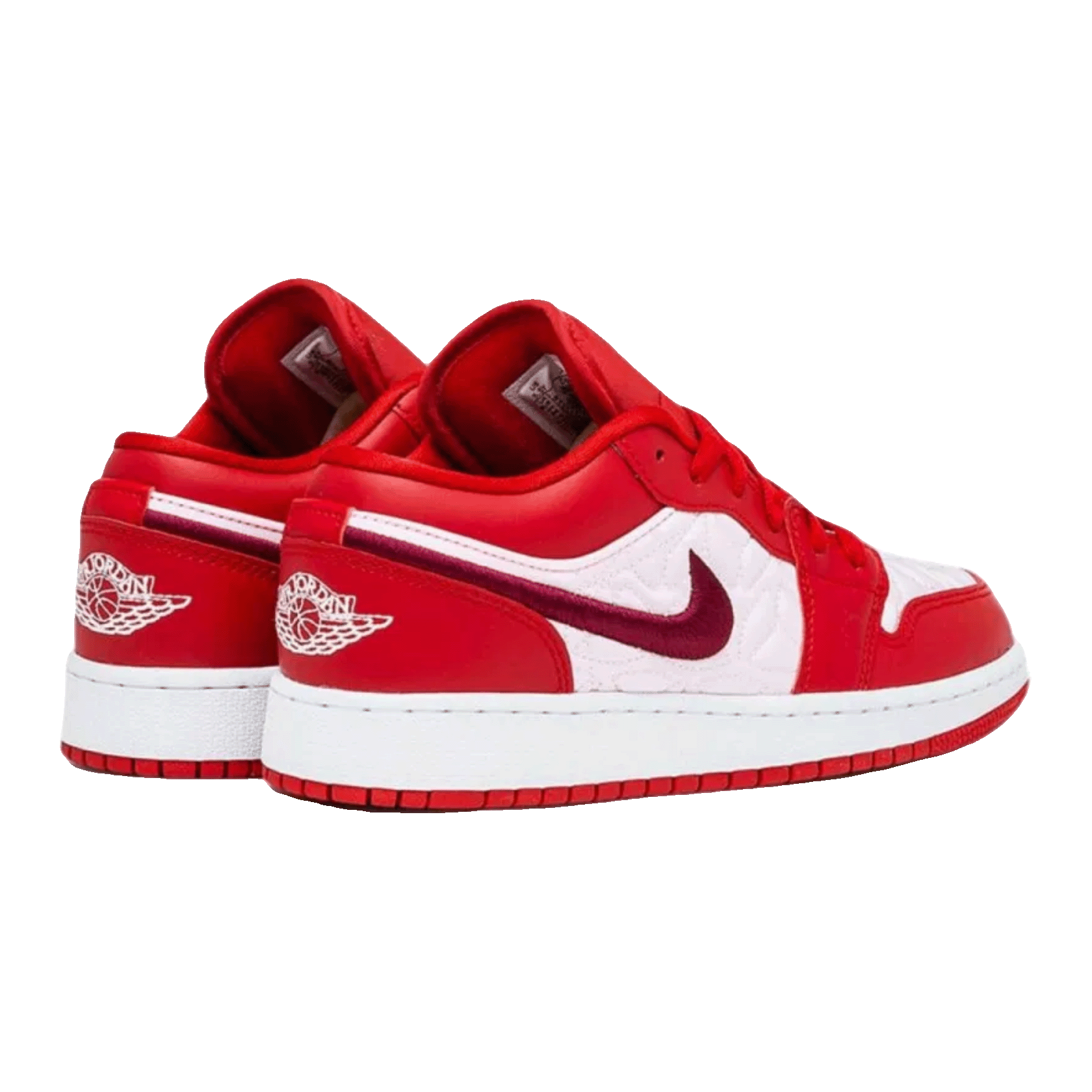 Nike Air Jordan 1 Low SE Red Quilt (GS) Back