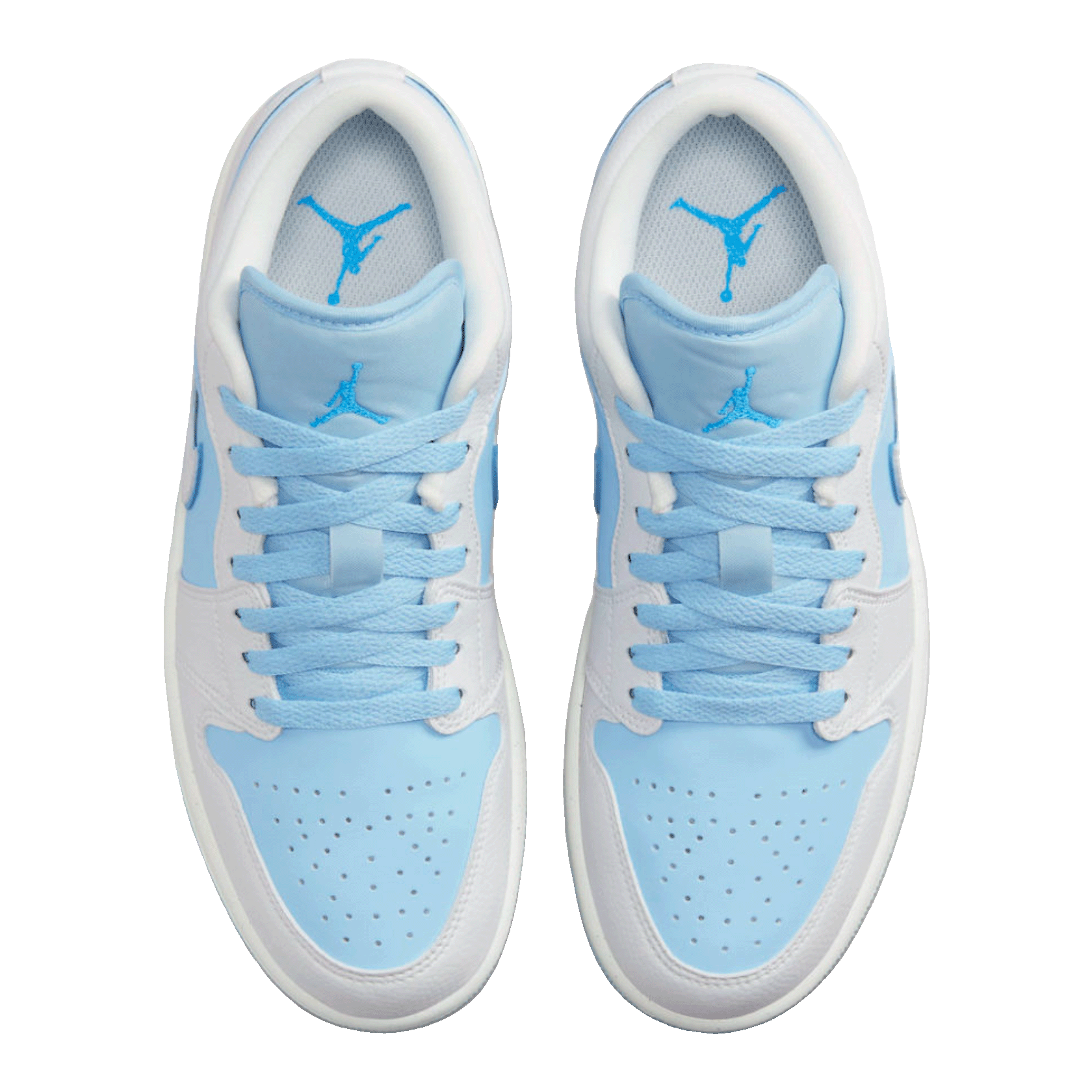 Nike Air Jordan 1 Low SE Reverse Ice Blue (W) Oben