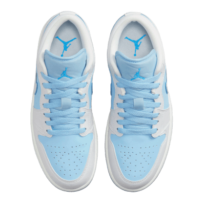 Nike Air Jordan 1 Low SE Reverse Ice Blue (W) Oben