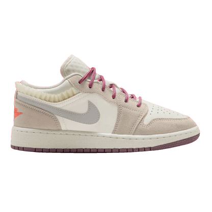 Nike Air Jordan 1 Low SE Sail Legend Light Brown Violet Dust Neutral Grey (GS)