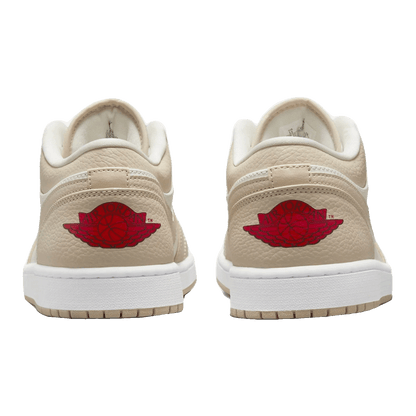 Nike Air Jordan 1 Low SE Sail Rattan University Red Back