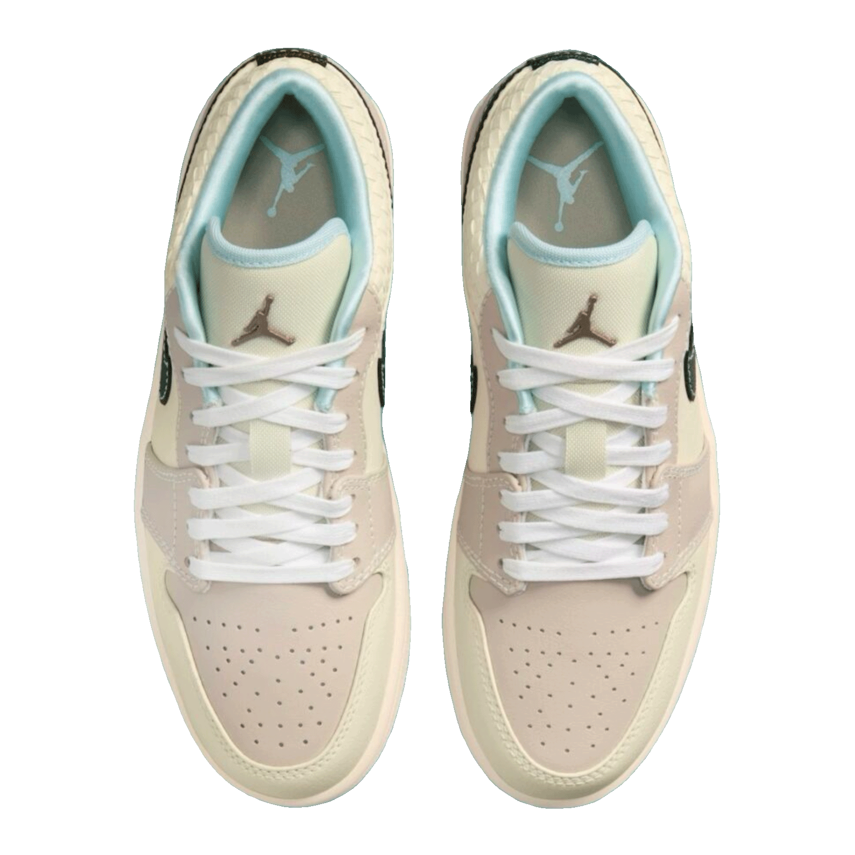 Nike Air Jordan 1 Low SE Sanddrift Glacier Blue (W) Oben