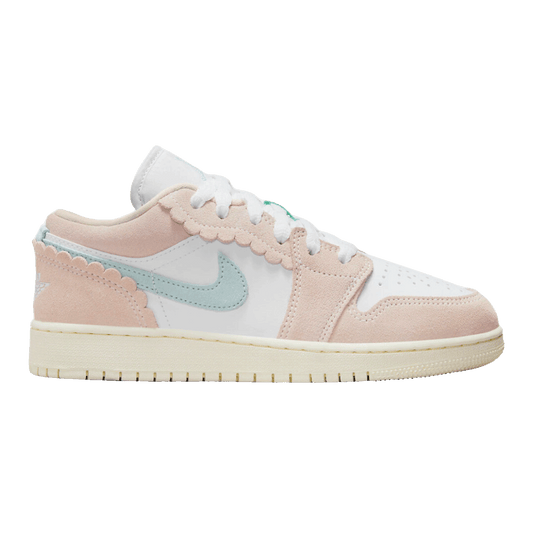 Nike Air Jordan 1 Low SE Scalloped Edge Guava Ice (GS)