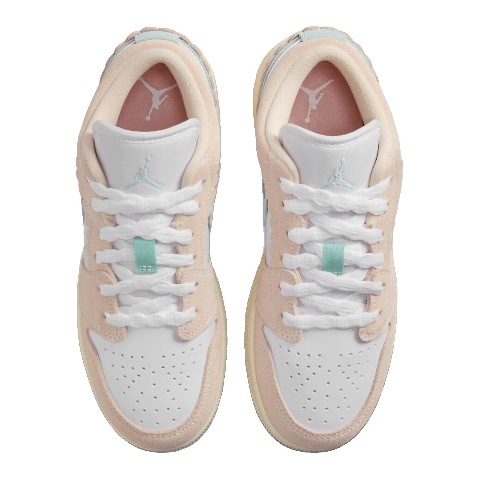 Nike Air Jordan 1 Low SE Scalloped Edge Guava Ice (GS) Oben