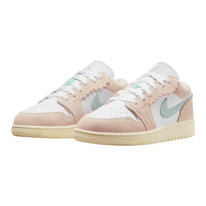 Nike Air Jordan 1 Low SE Scalloped Edge Guava Ice (GS) Side