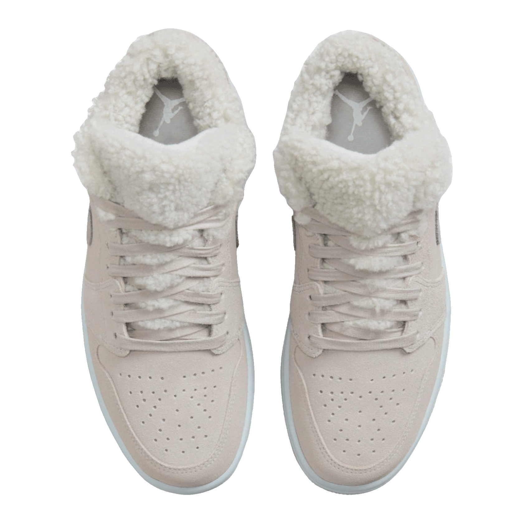 Nike Air Jordan 1 Low SE Sherpa Fleece (W) Oben
