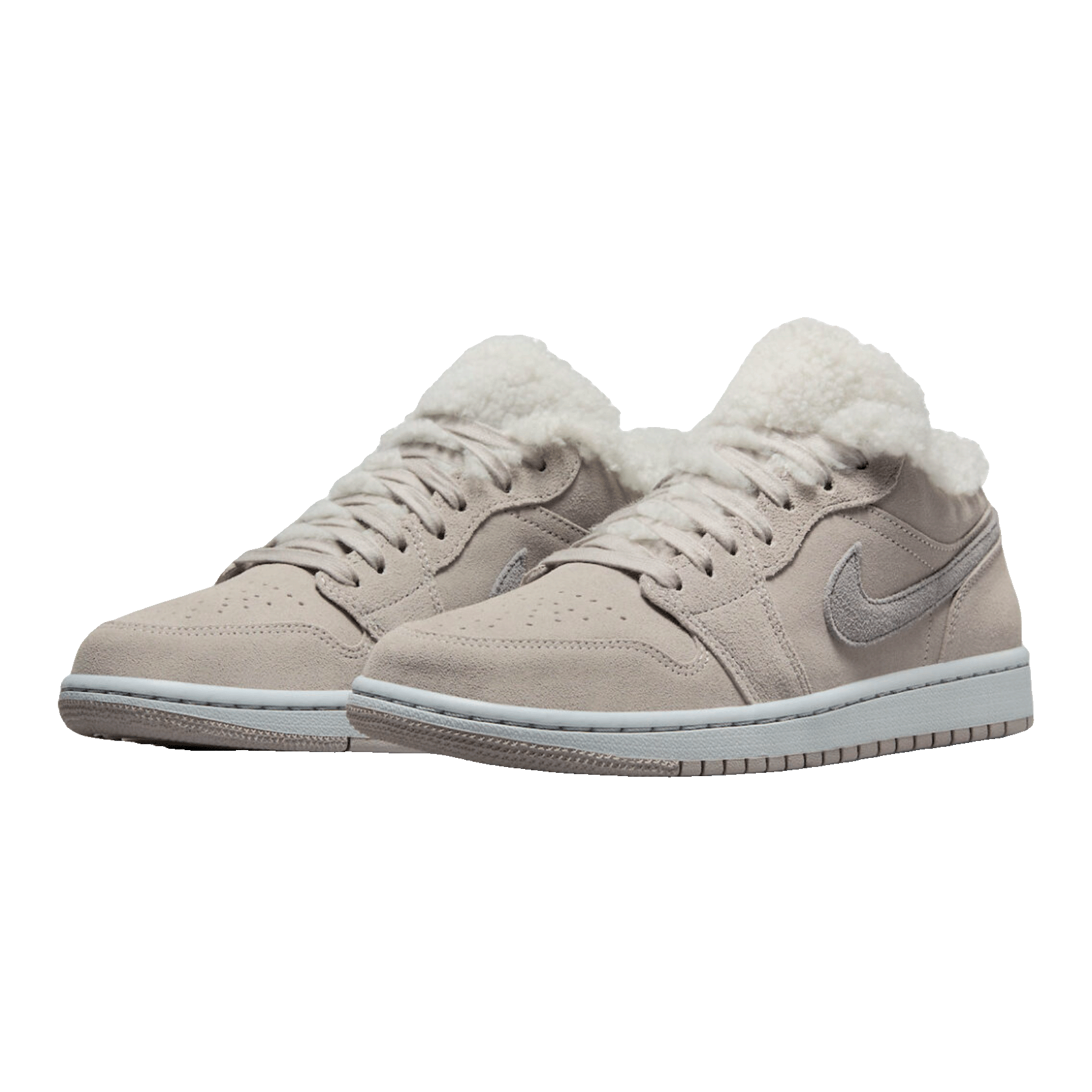 Nike Air Jordan 1 Low SE Sherpa Fleece (W) Side