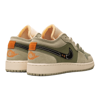 Nike Air Jordan 1 Low SE Sky J Light Olive (GS) Back