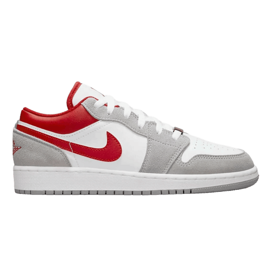 Nike Air Jordan 1 Low SE Smoke Grey Gym Red (GS)