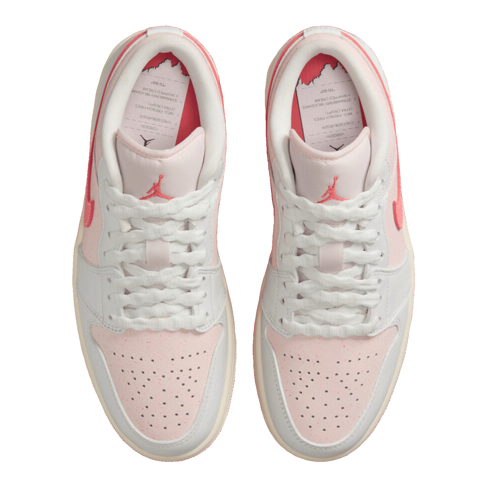 Nike Air Jordan 1 Low SE Strawberry Milkshake (W) Oben