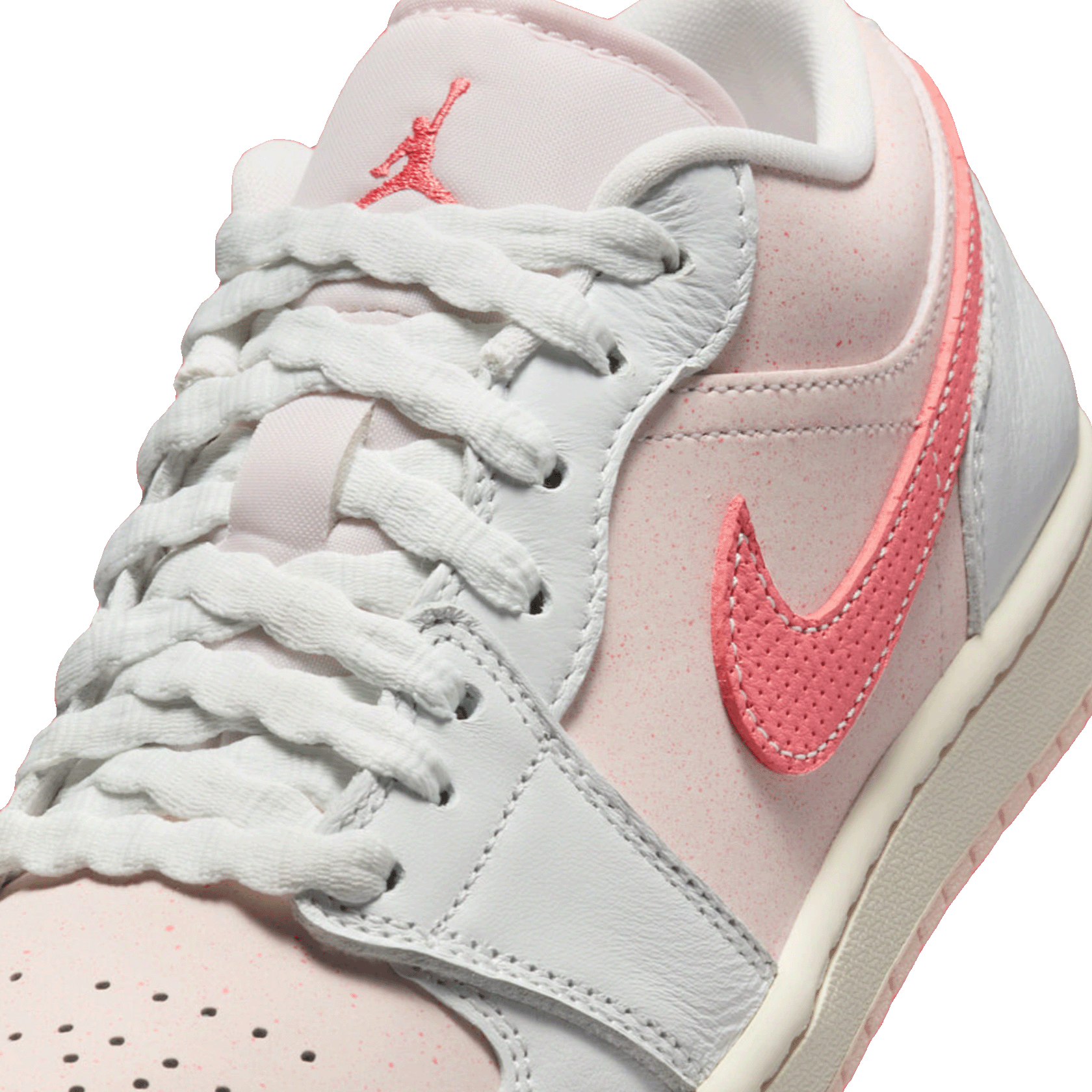 Nike Air Jordan 1 Low SE Strawberry Milkshake (W) Tongue