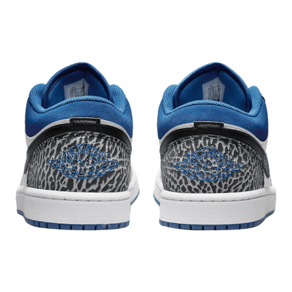 Nike Air Jordan 1 Low SE True Blue (GS) Back