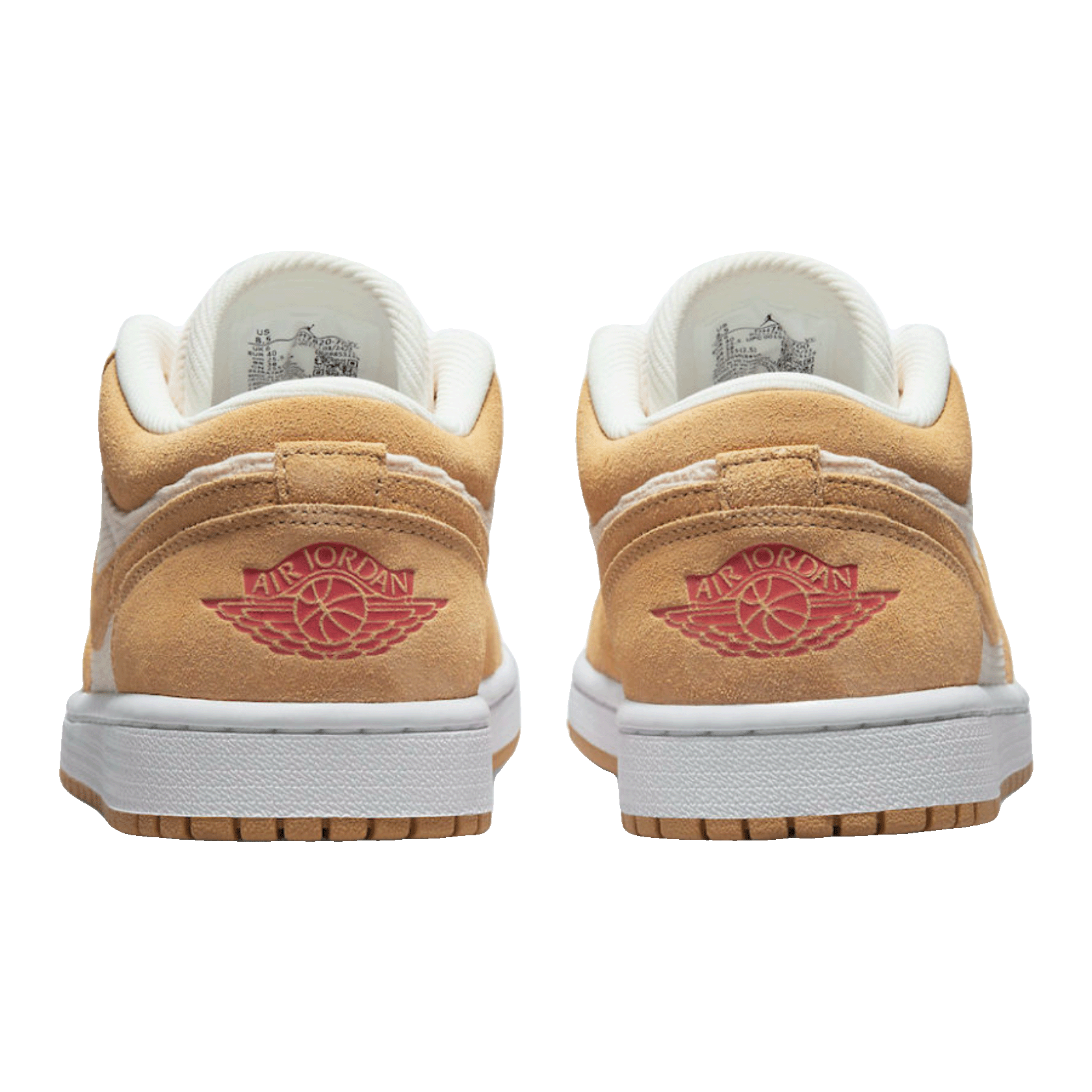 Nike Air Jordan 1 Low SE Twine Orange Quartz Corduroy (W) Back