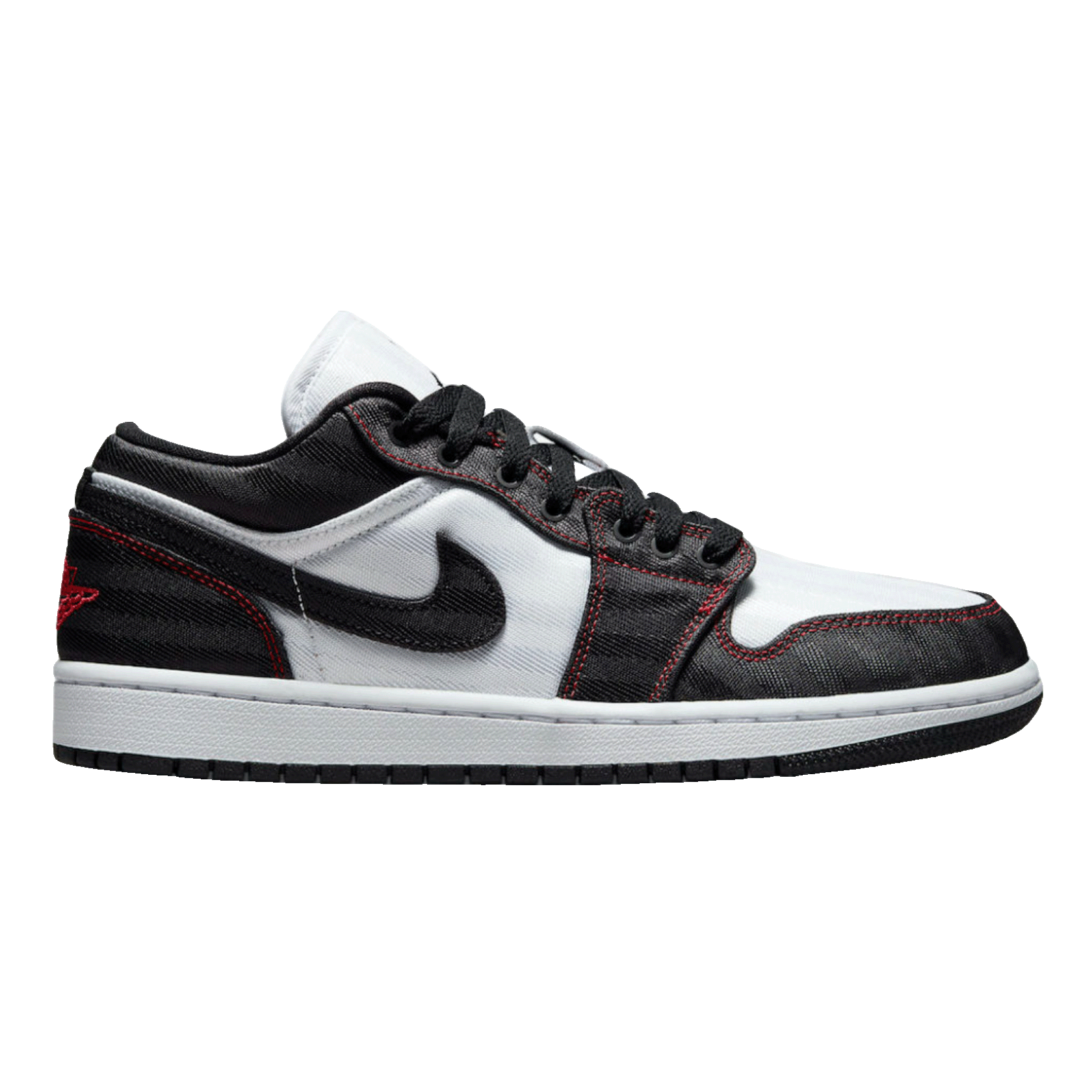 Nike Air Jordan 1 Low SE Utility White Black Gym Red (W)