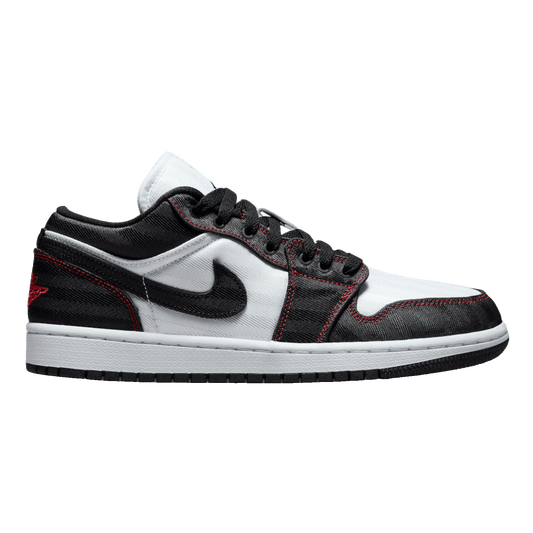 Nike Air Jordan 1 Low SE Utility White Black Gym Red (W)