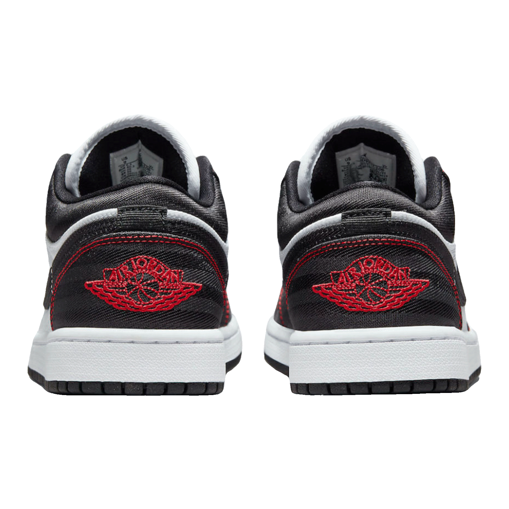 Nike Air Jordan 1 Low SE Utility White Black Gym Red (W) Back