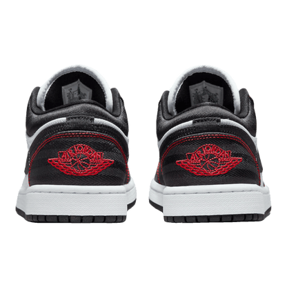 Nike Air Jordan 1 Low SE Utility White Black Gym Red (W) Back