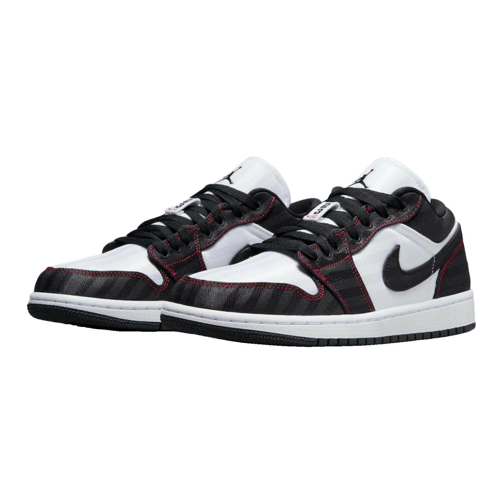 Nike Air Jordan 1 Low SE Utility White Black Gym Red (W) Side