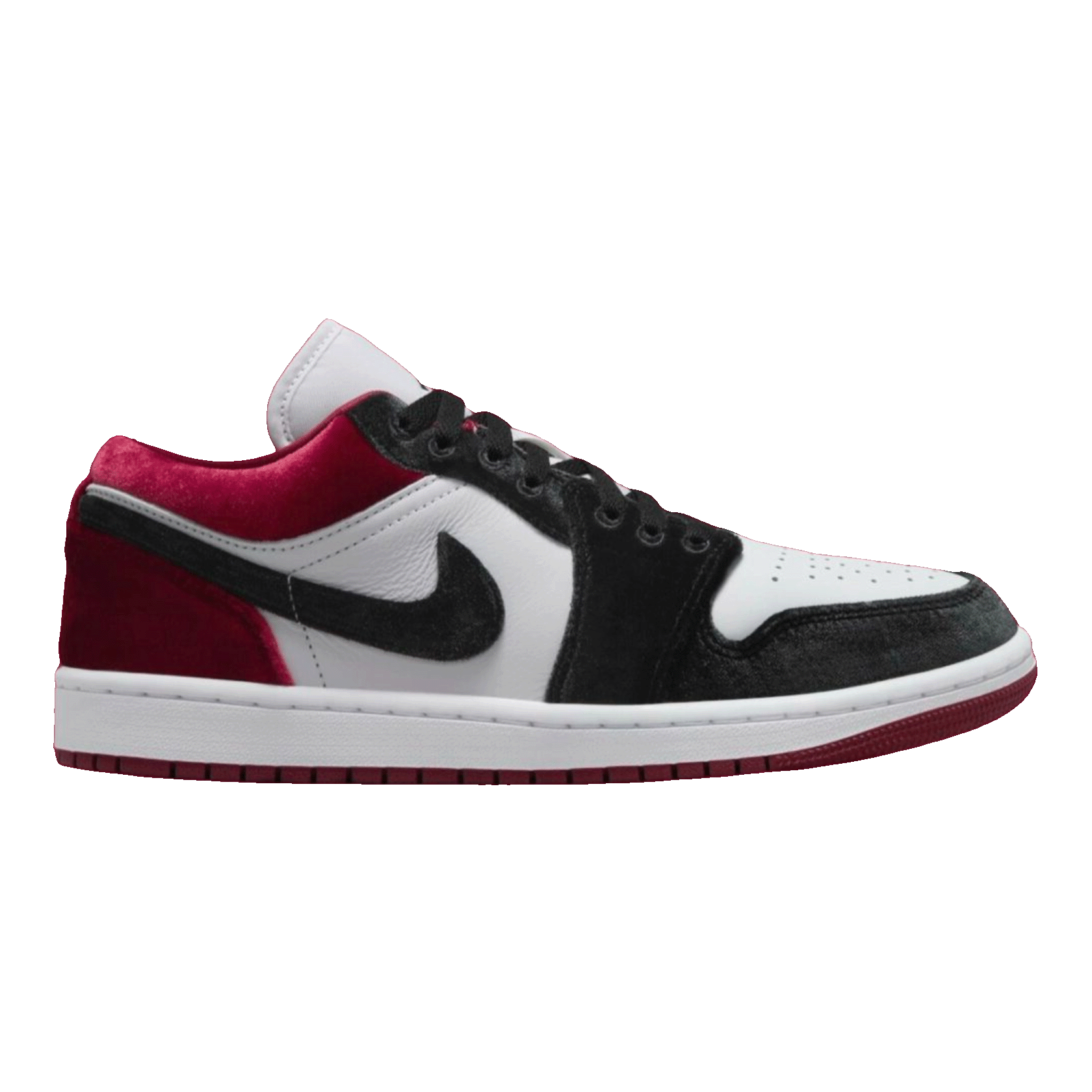 Nike Air Jordan 1 Low SE Velvet Black Toe (W)