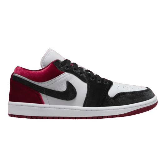 Nike Air Jordan 1 Low SE Velvet Black Toe (W)