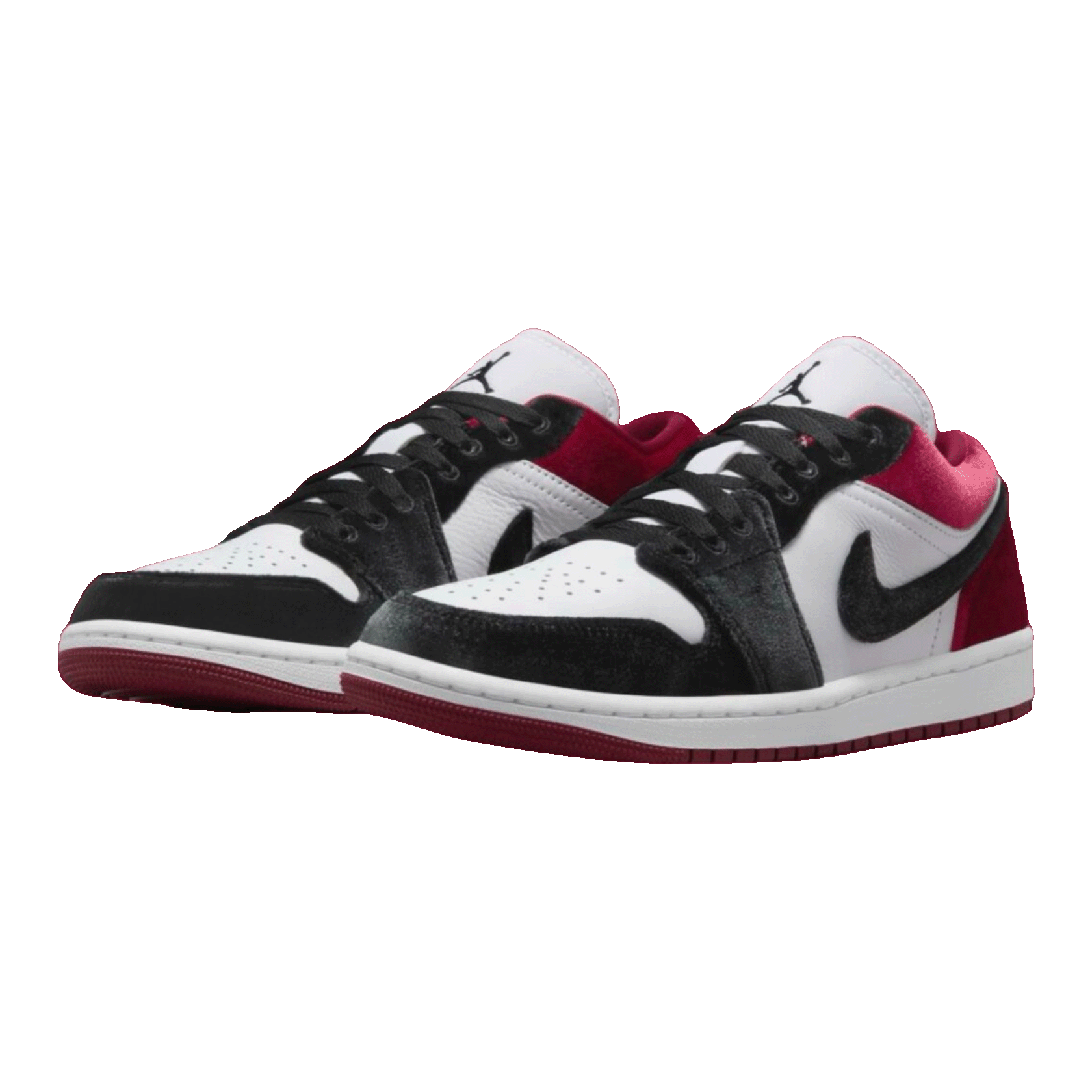 Nike Air Jordan 1 Low SE Velvet Black Toe (W) Side